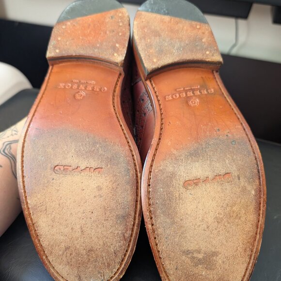 Grenson Rose Women's Brogues in Brown UK Size 6 US Size 8.5 - Picture 7 of 8